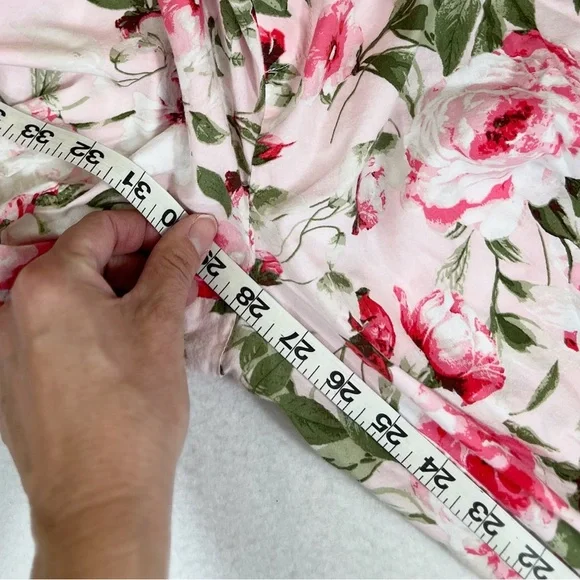 NEW YORK & COMPANY Women’s Bloomcore Garden Roses Pajama Pants Size Medium - Picture 10 of 10